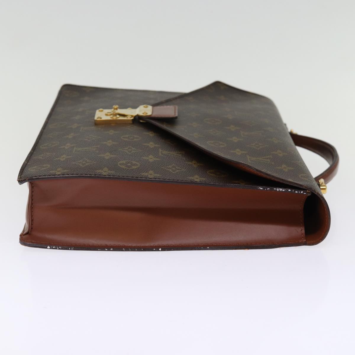 LOUIS VUITTON Monogram Porte Documents Bandouliere Bag M53338 LV Auth yk12660