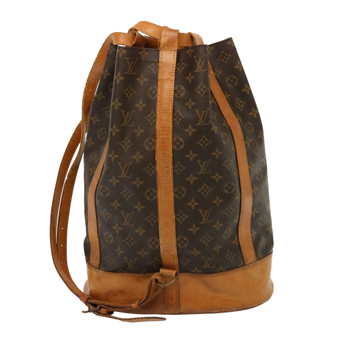 LOUIS VUITTON Monogram Randonnee GM Shoulder Bag M42244 LV Auth yk12662