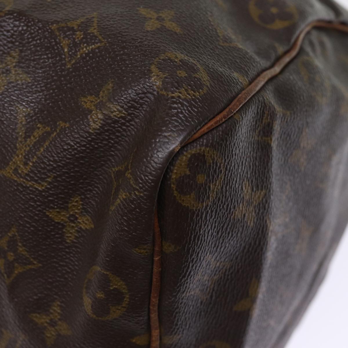 LOUIS VUITTON Monogram Speedy 35 Hand Bag M41524 LV Auth yk12667