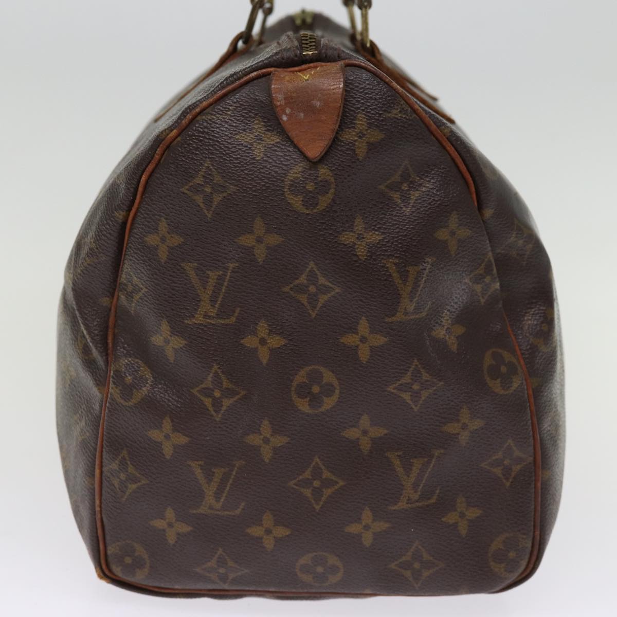 LOUIS VUITTON Monogram Speedy 35 Hand Bag M41524 LV Auth yk12667