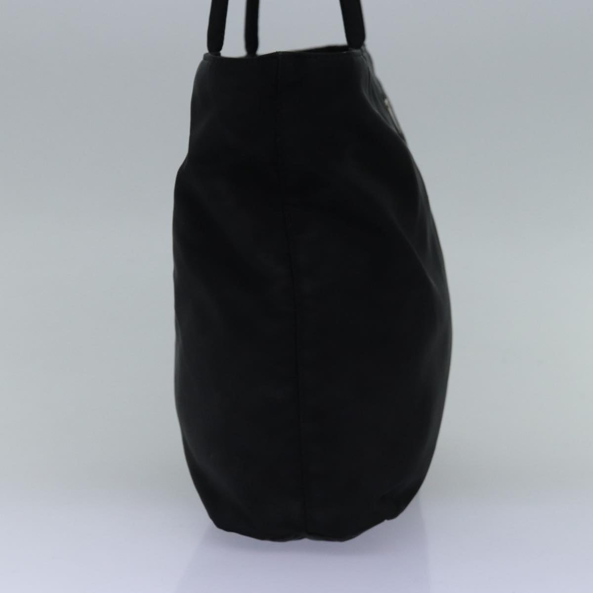 PRADA Hand Bag Nylon Black Auth yk12683