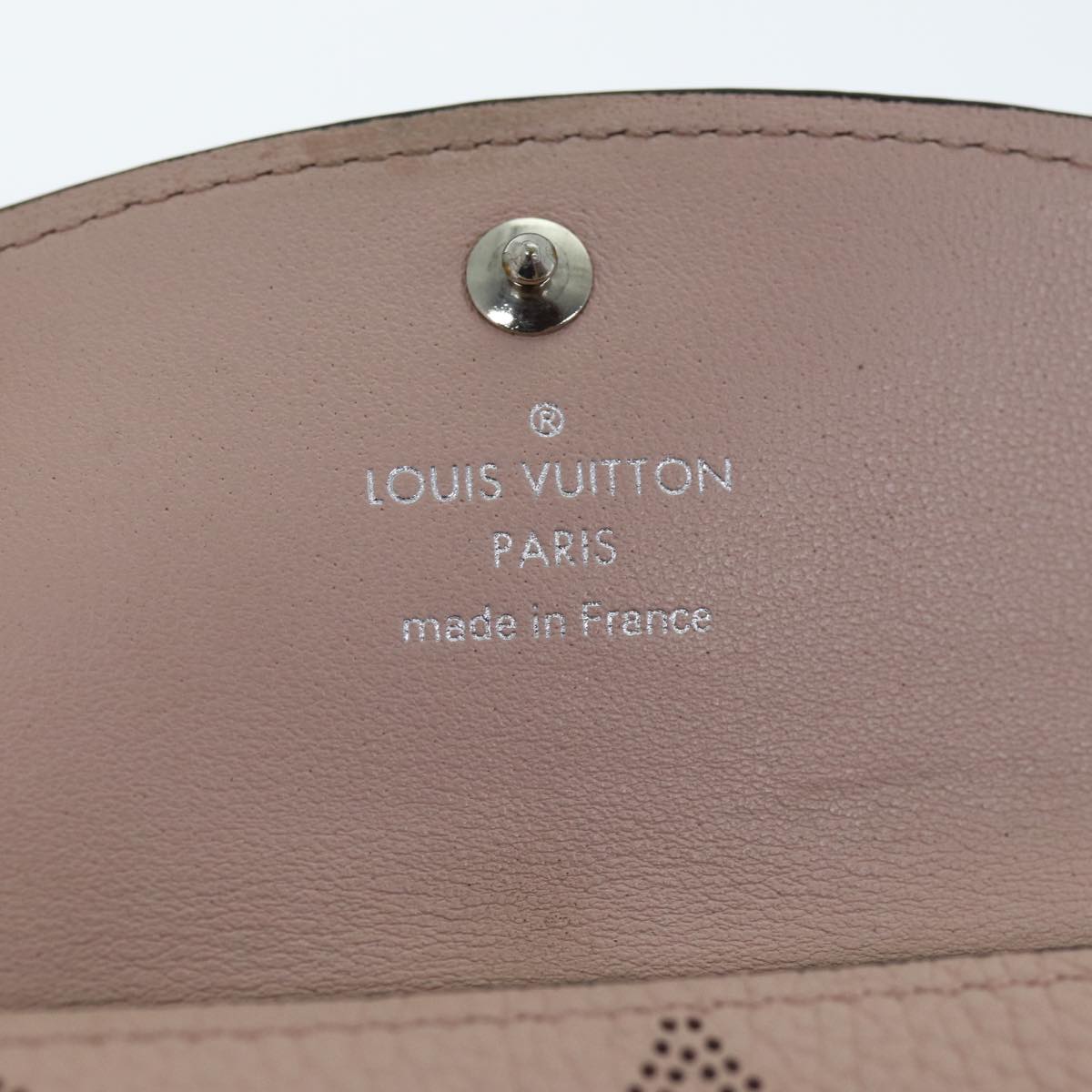 LOUIS VUITTON Mahina Multicles 4 Key Case Pink M82760 LV Auth yk12695