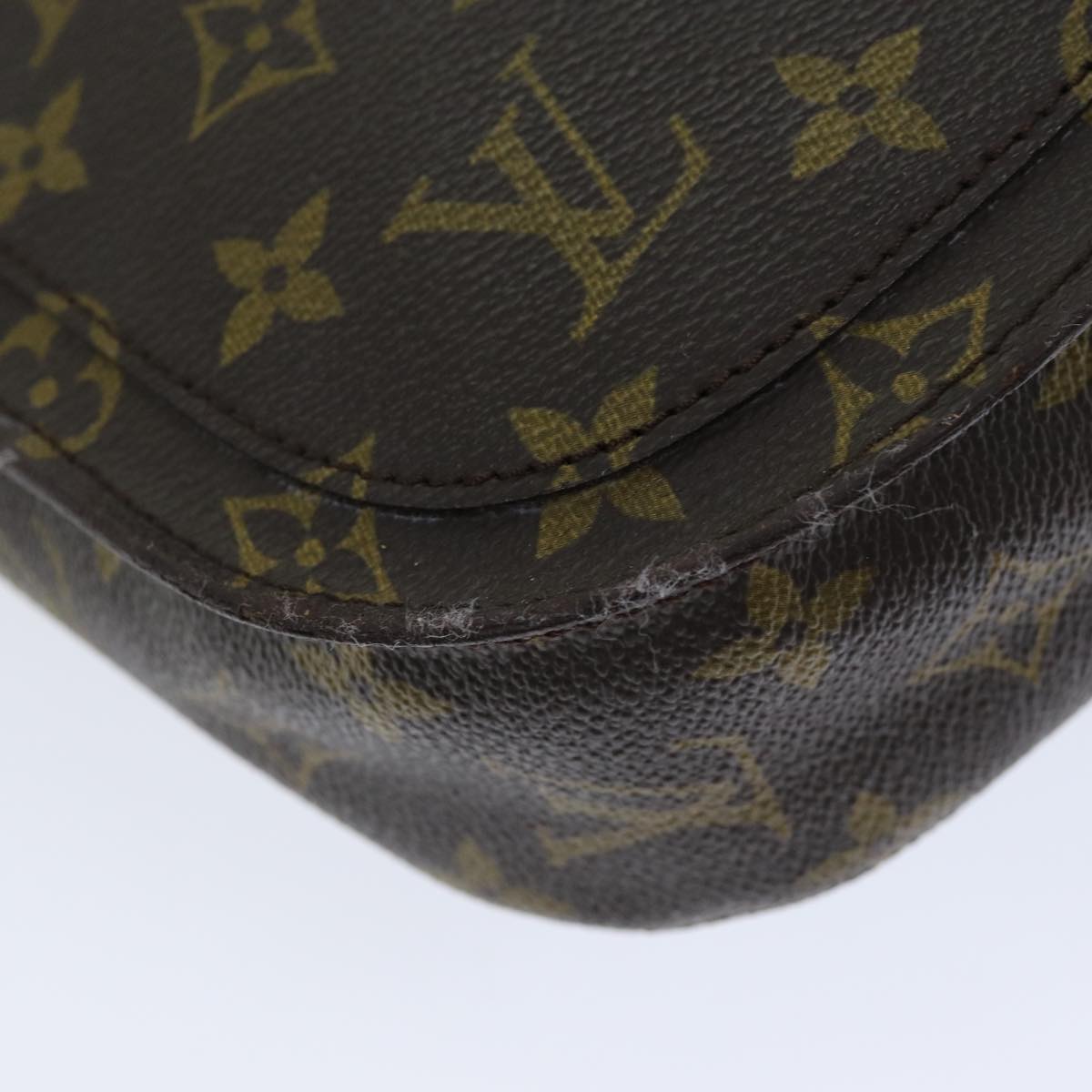 LOUIS VUITTON Monogram Saint Cloud GM Shoulder Bag M51242 LV Auth yk12705