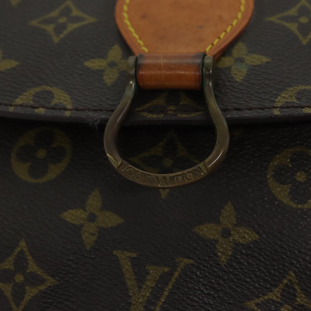 LOUIS VUITTON Monogram Saint Cloud GM Shoulder Bag M51242 LV Auth yk12705