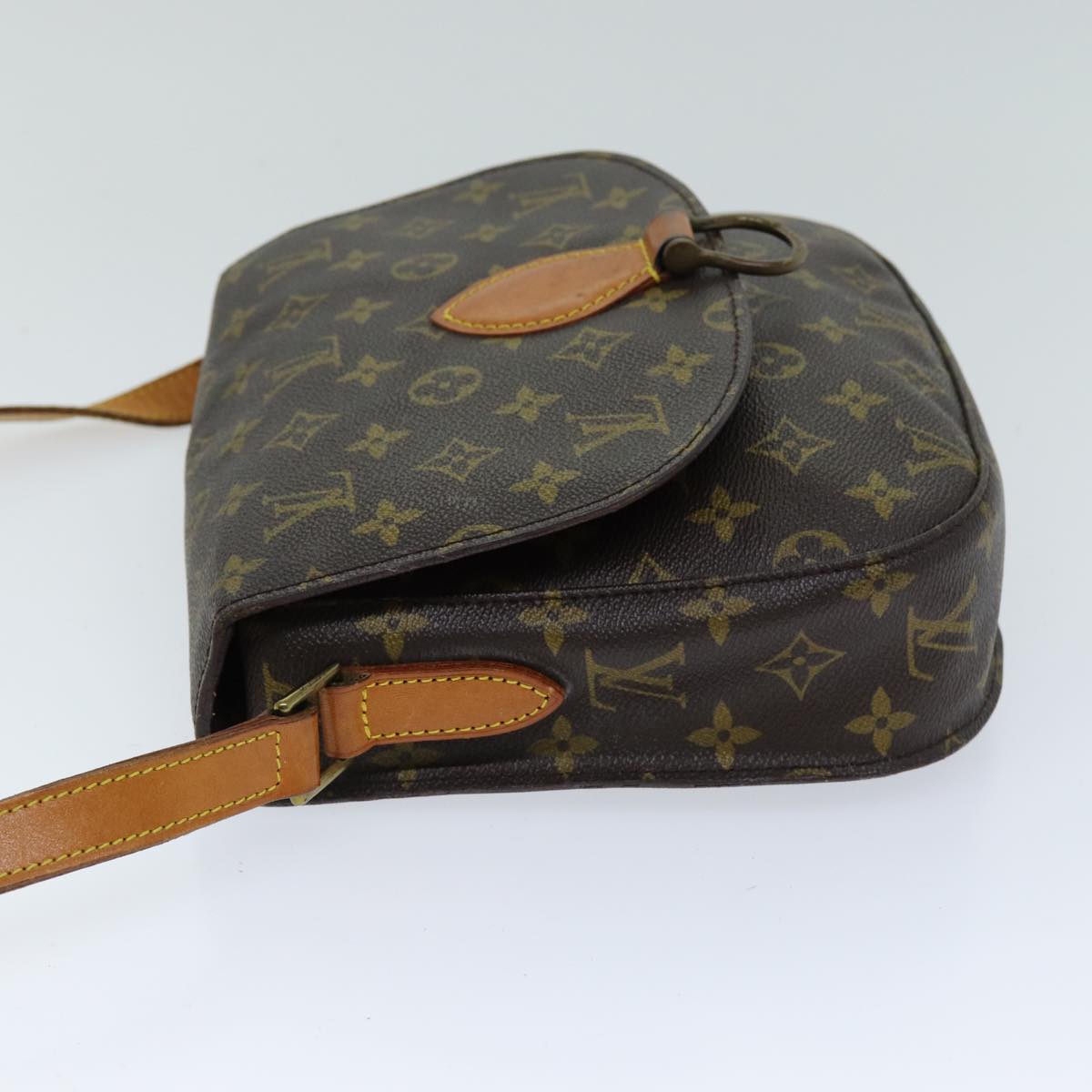 LOUIS VUITTON Monogram Saint Cloud GM Shoulder Bag M51242 LV Auth yk12705