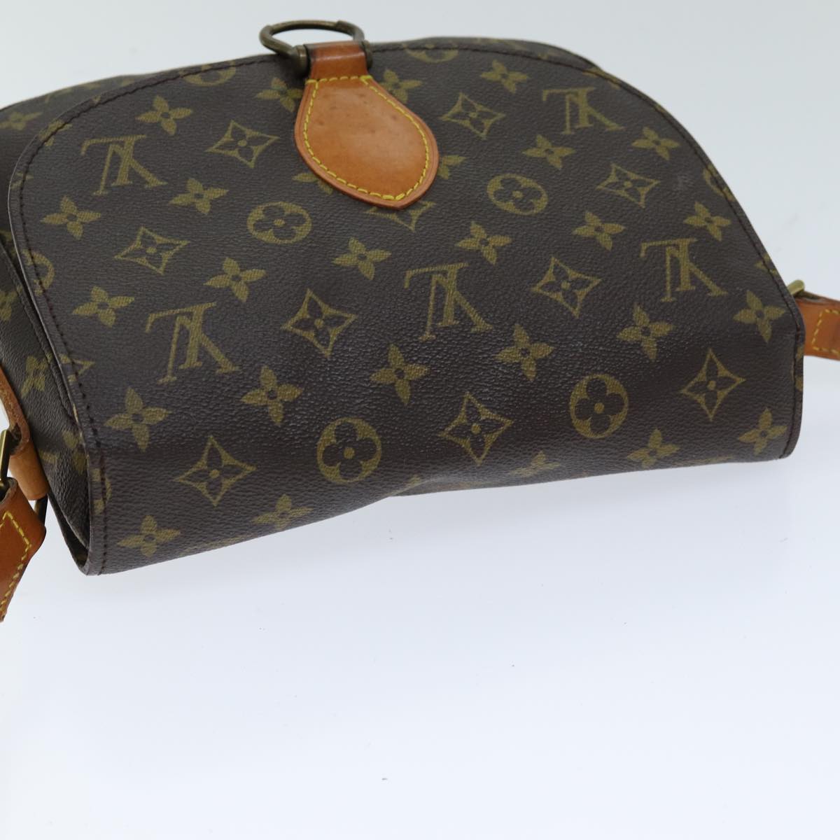 LOUIS VUITTON Monogram Saint Cloud GM Shoulder Bag M51242 LV Auth yk12705