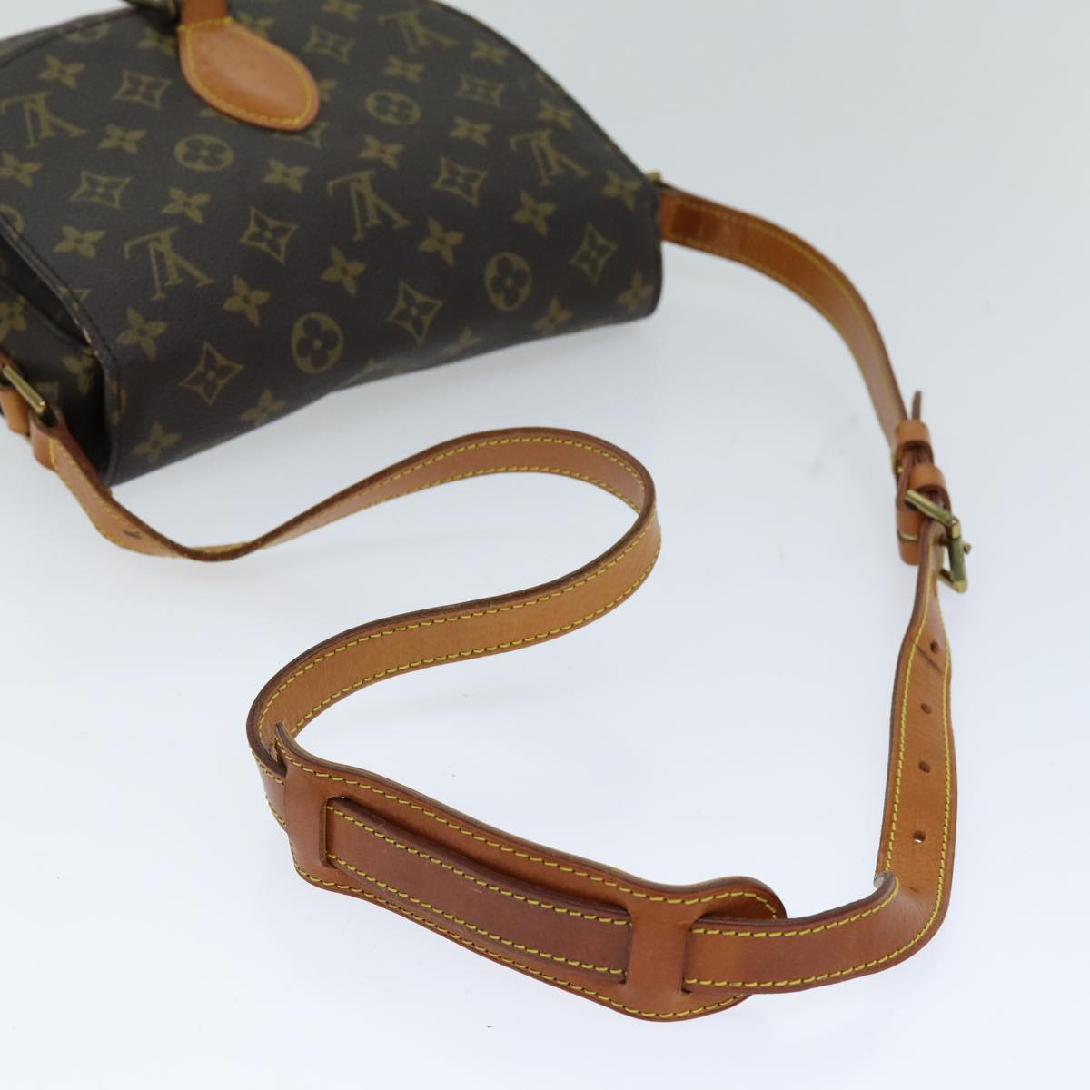 LOUIS VUITTON Monogram Saint Cloud GM Shoulder Bag M51242 LV Auth yk12705