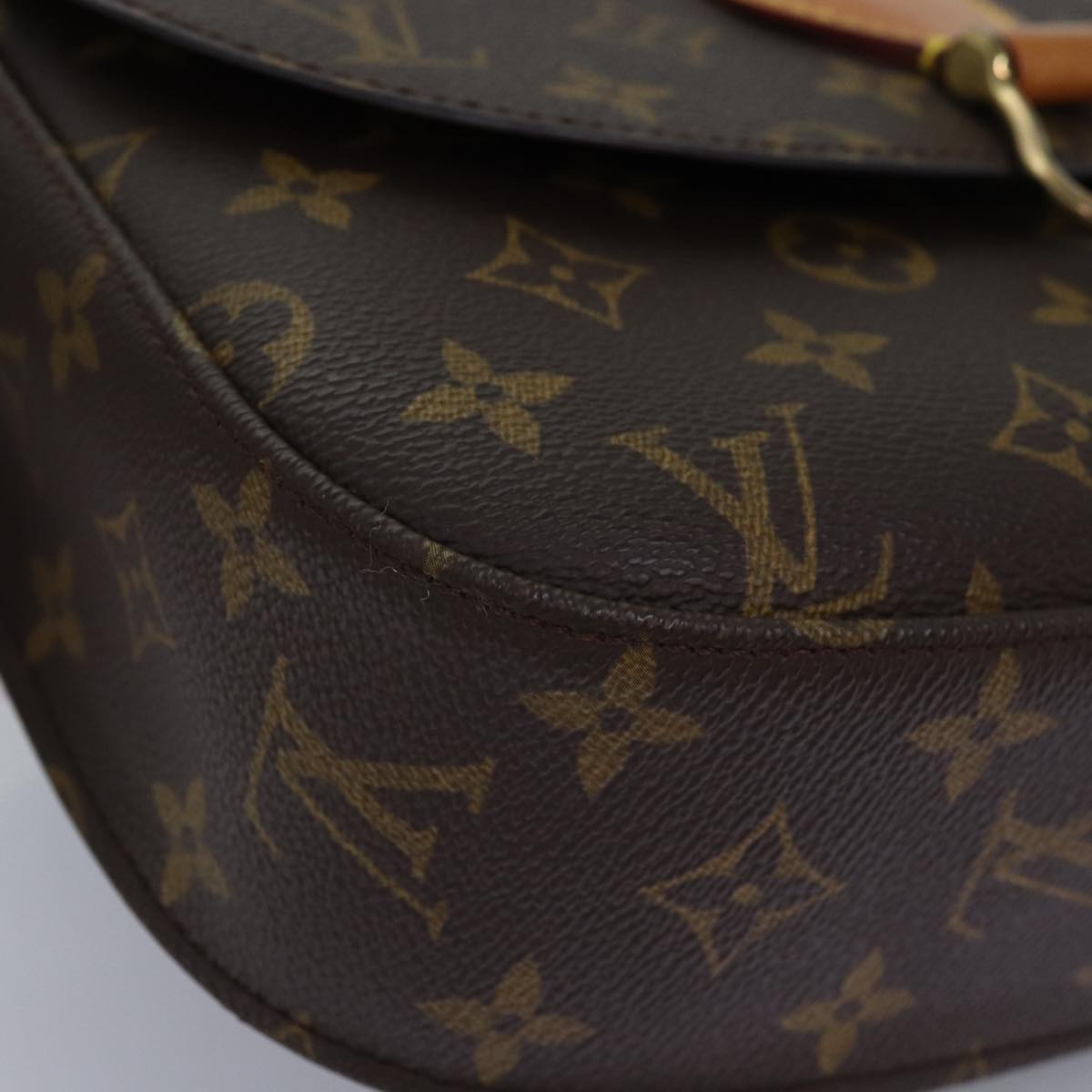 LOUIS VUITTON Monogram Saint Cloud GM Shoulder Bag M51242 LV Auth yk12708