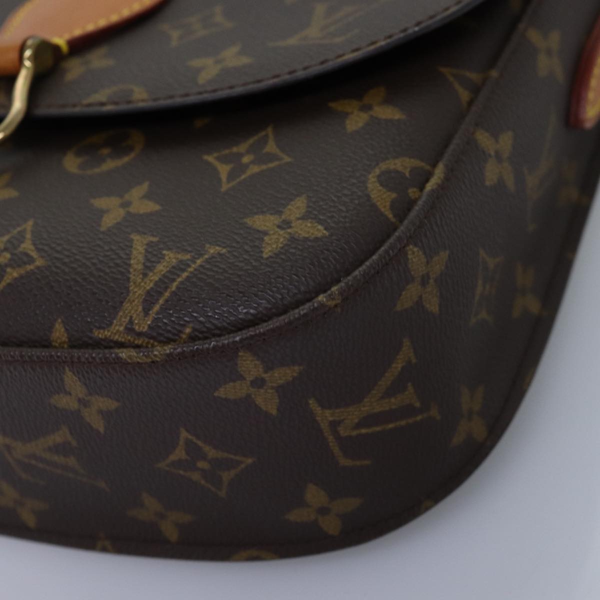 LOUIS VUITTON Monogram Saint Cloud GM Shoulder Bag M51242 LV Auth yk12708