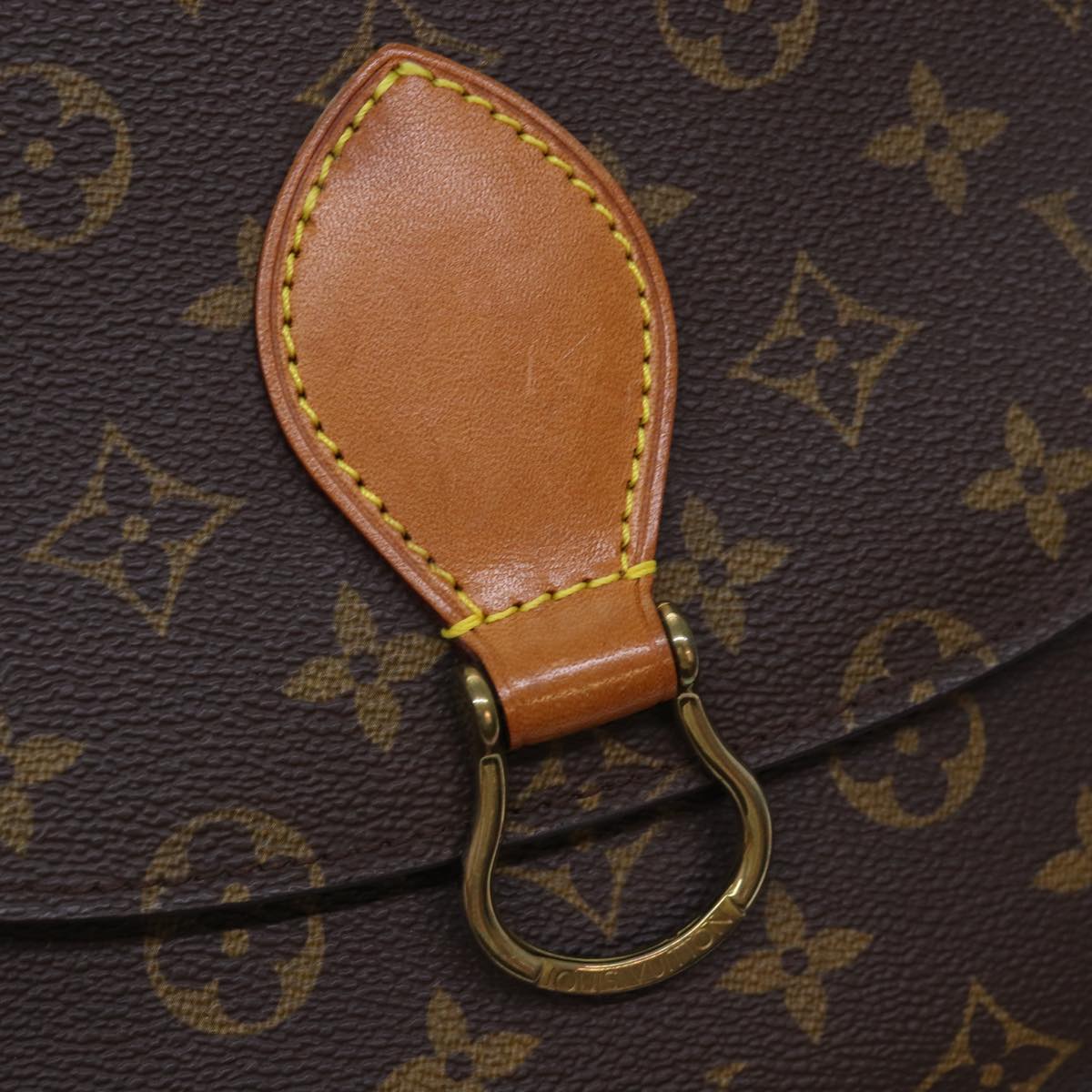 LOUIS VUITTON Monogram Saint Cloud GM Shoulder Bag M51242 LV Auth yk12708