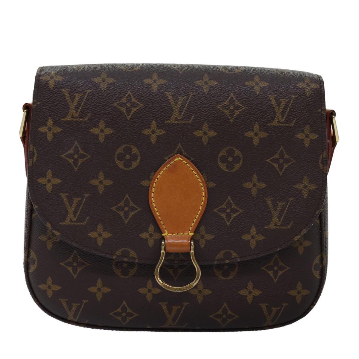 LOUIS VUITTON Monogram Saint Cloud GM Shoulder Bag M51242 LV Auth yk12708