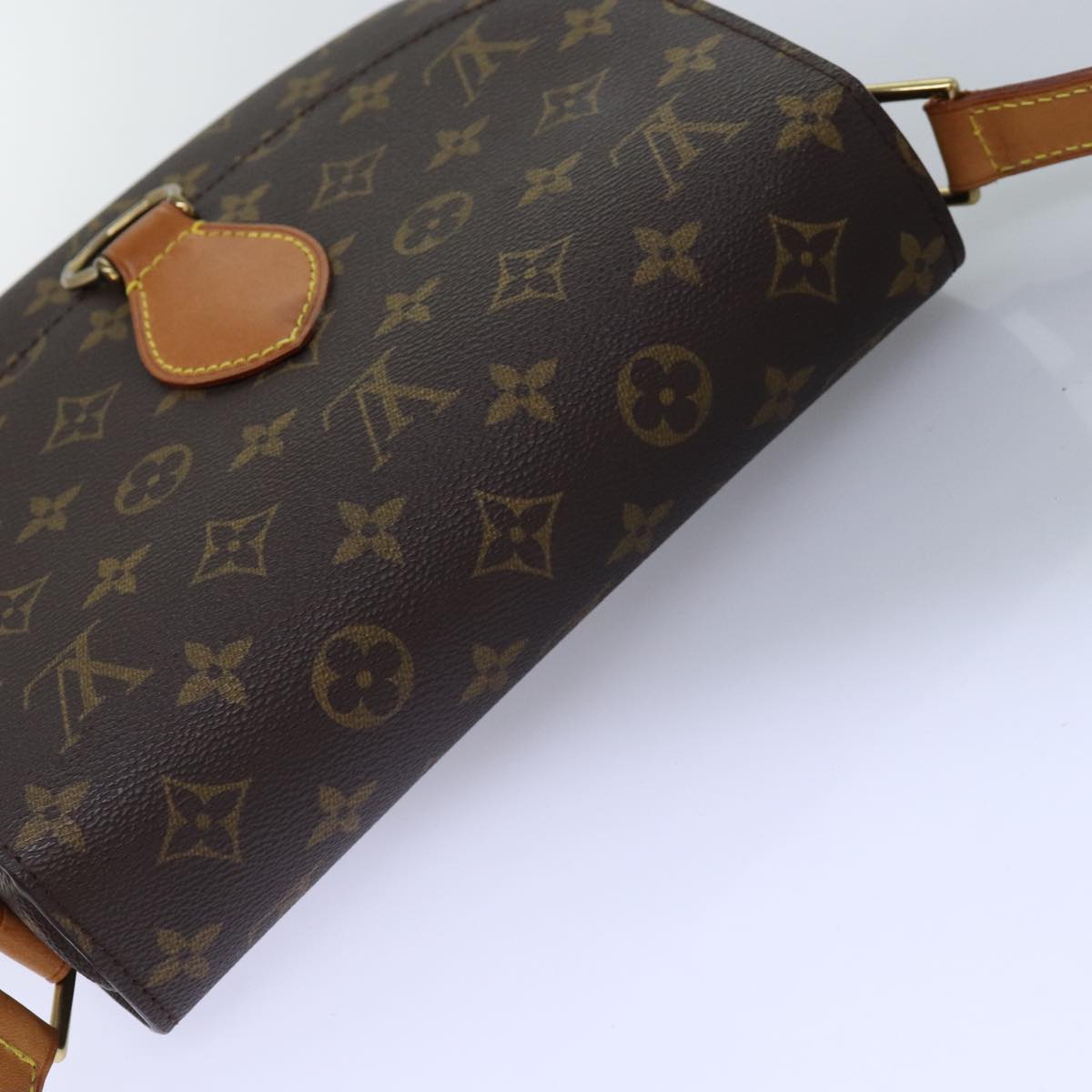 LOUIS VUITTON Monogram Saint Cloud GM Shoulder Bag M51242 LV Auth yk12708