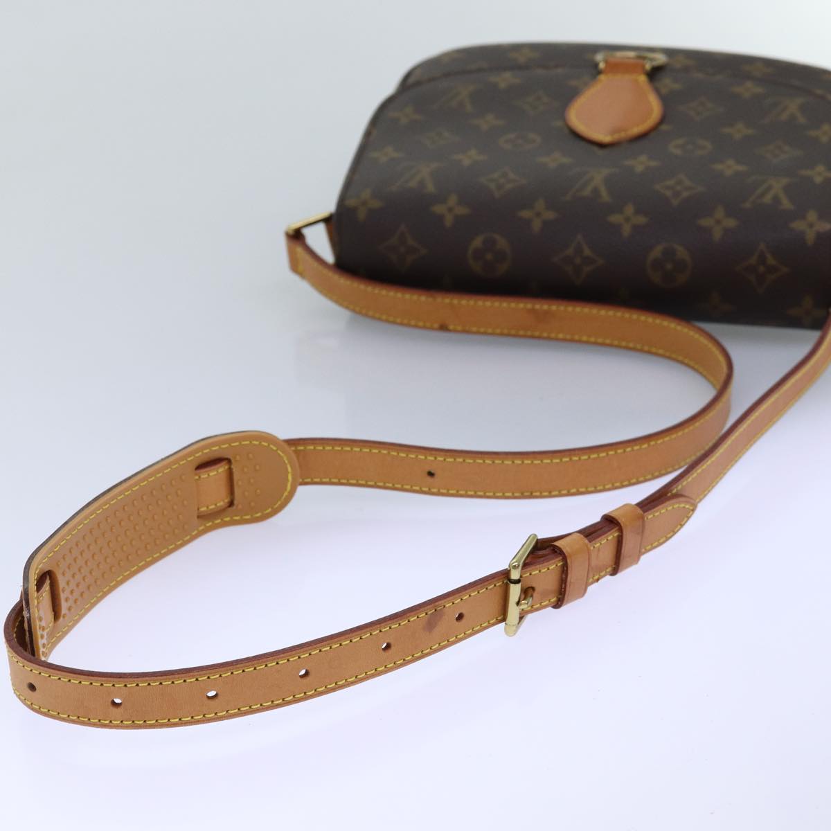 LOUIS VUITTON Monogram Saint Cloud GM Shoulder Bag M51242 LV Auth yk12708