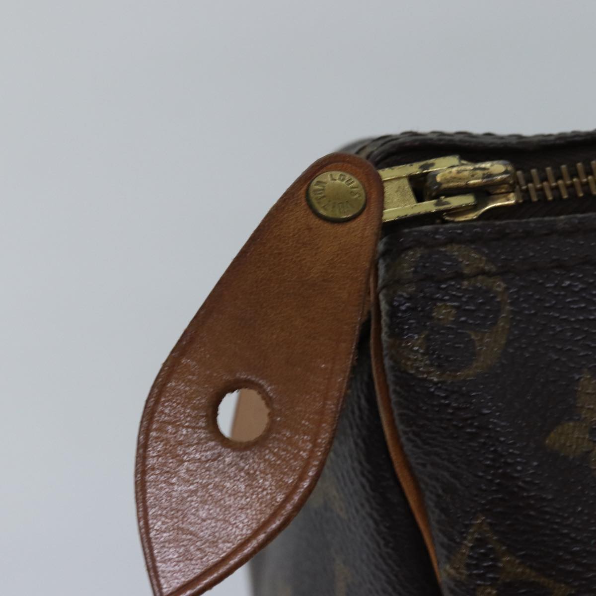 LOUIS VUITTON Monogram Speedy 25 Hand Bag M41528 LV Auth yk12749