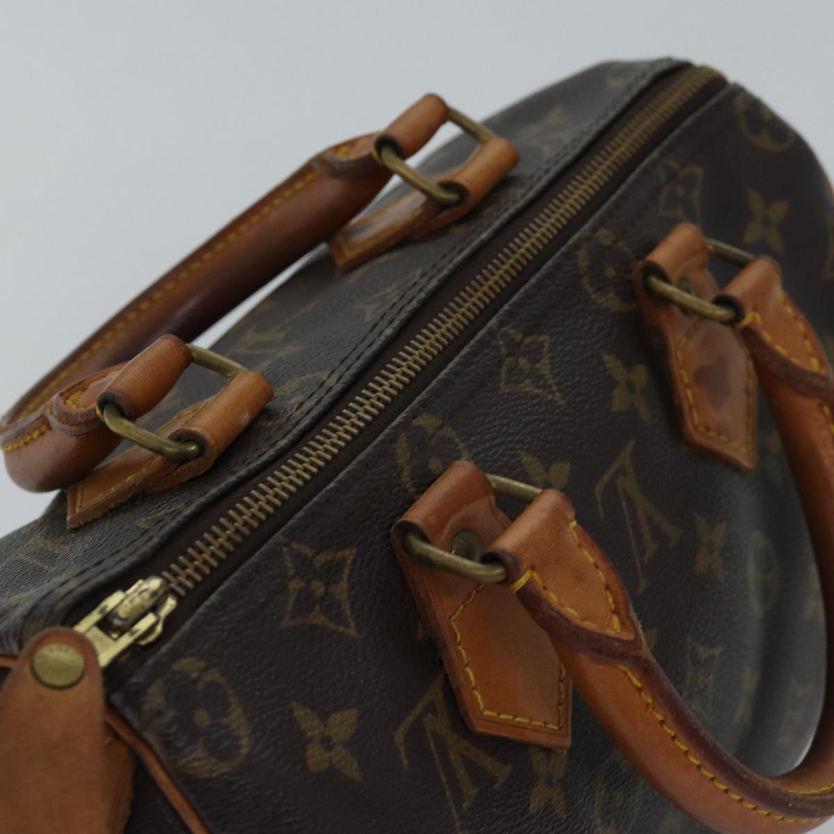 LOUIS VUITTON Monogram Speedy 25 Hand Bag M41528 LV Auth yk12749