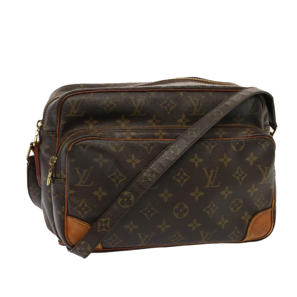 LOUIS VUITTON Monogram Nile Shoulder Bag M45244 LV Auth yk12777