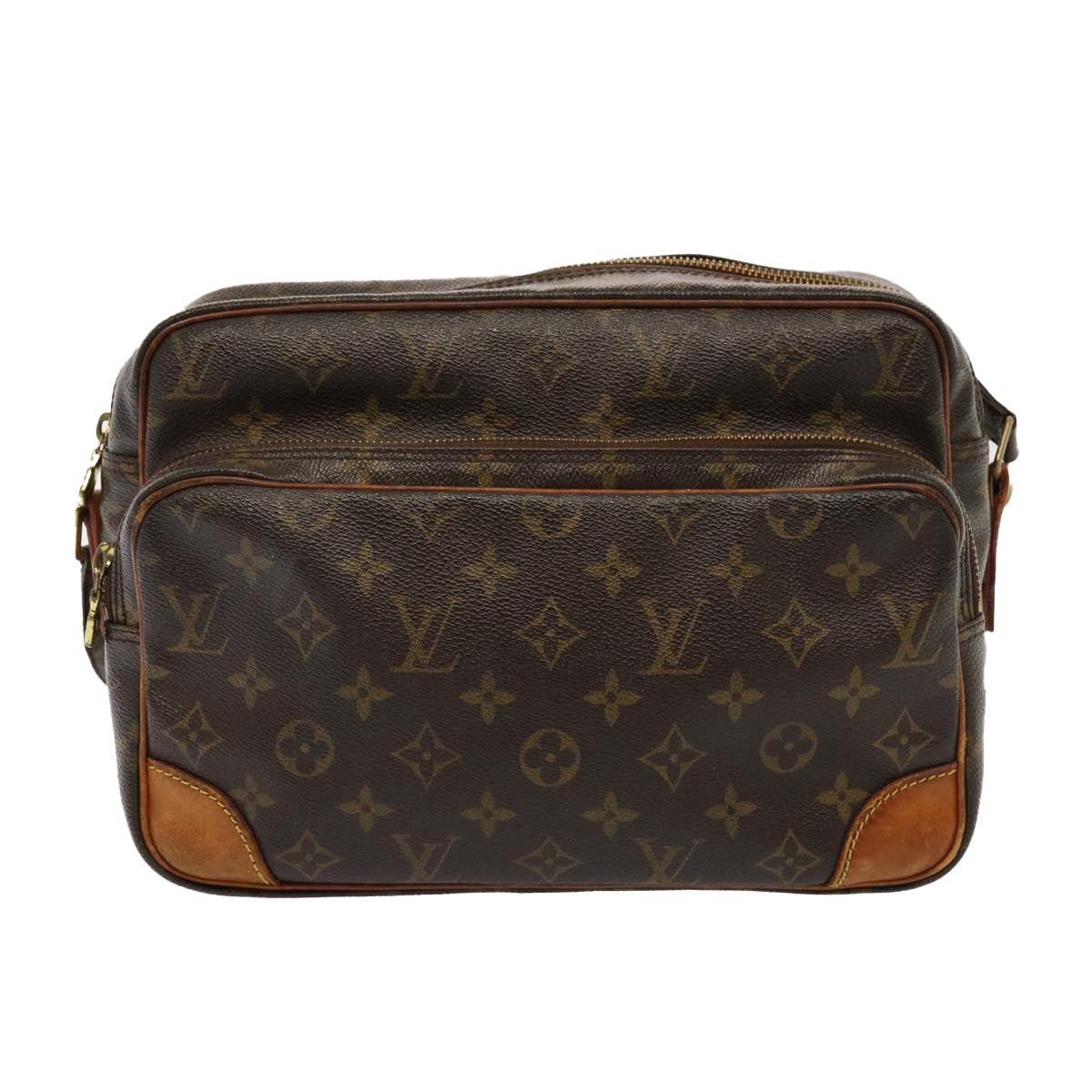 LOUIS VUITTON Monogram Nile Shoulder Bag M45244 LV Auth yk12777