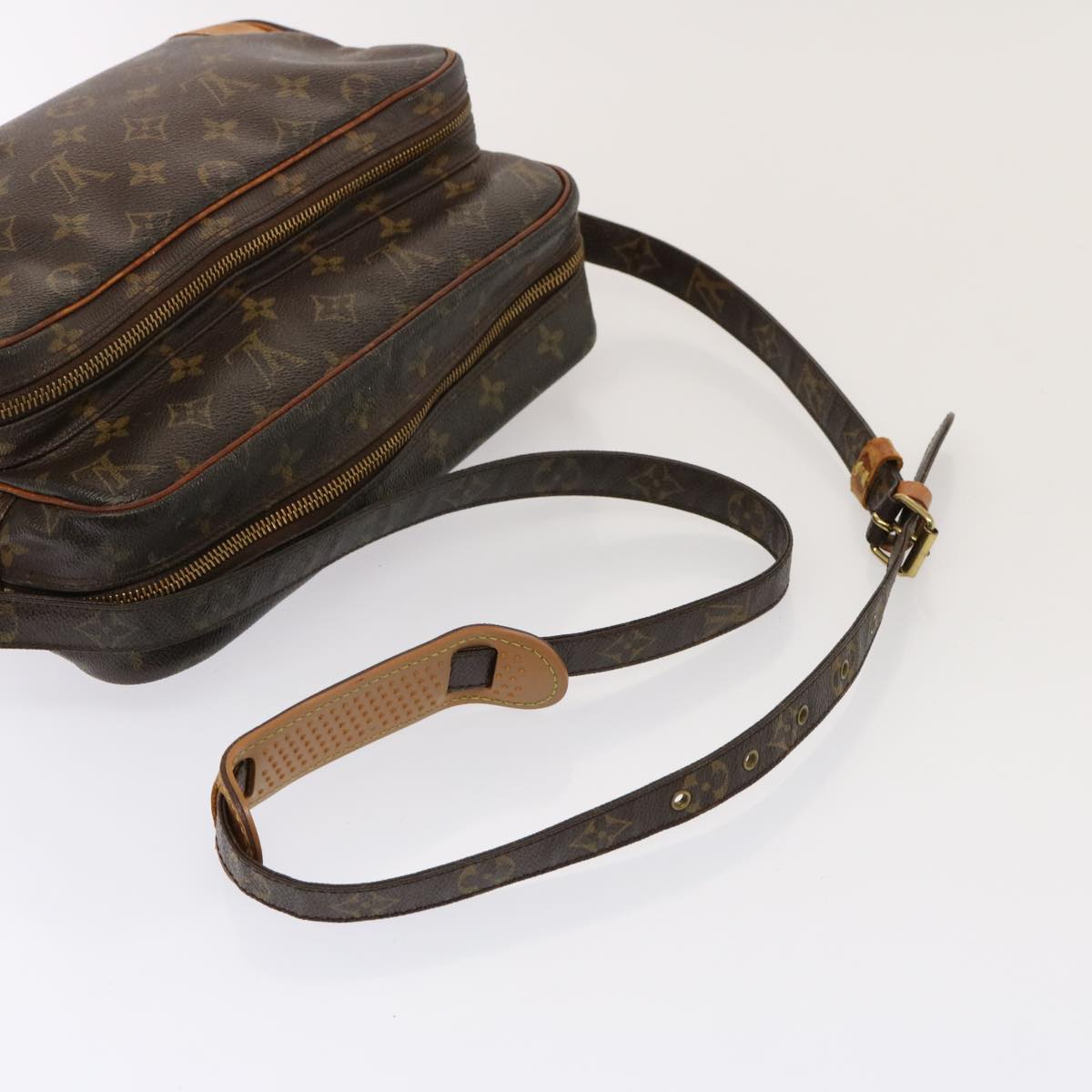 LOUIS VUITTON Monogram Nile Shoulder Bag M45244 LV Auth yk12777