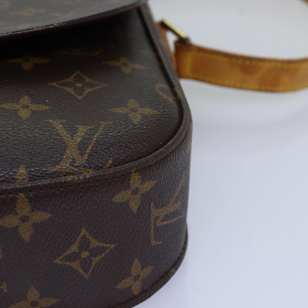 LOUIS VUITTON Monogram Saint Cloud GM Shoulder Bag M51242 LV Auth yk12791