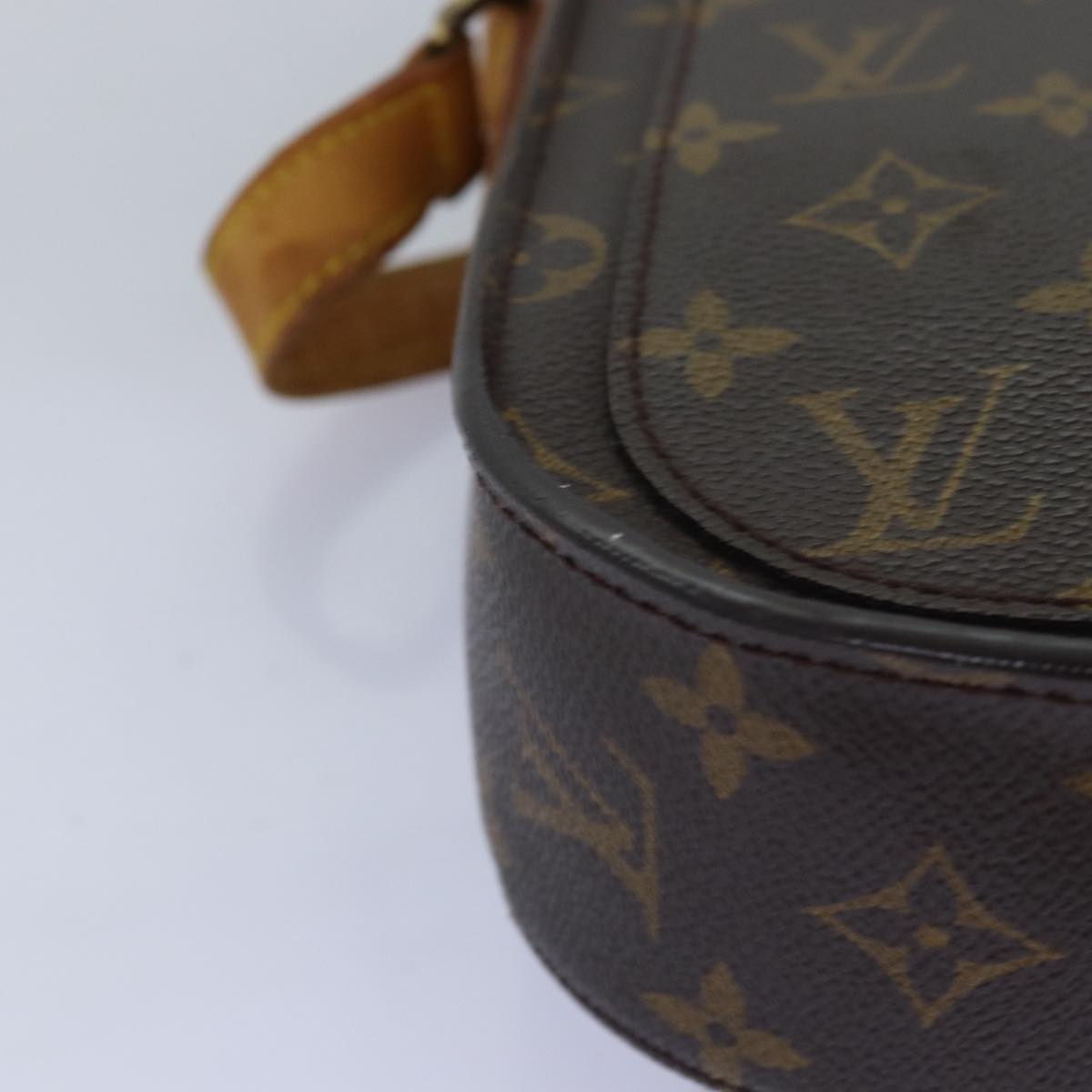 LOUIS VUITTON Monogram Saint Cloud GM Shoulder Bag M51242 LV Auth yk12791