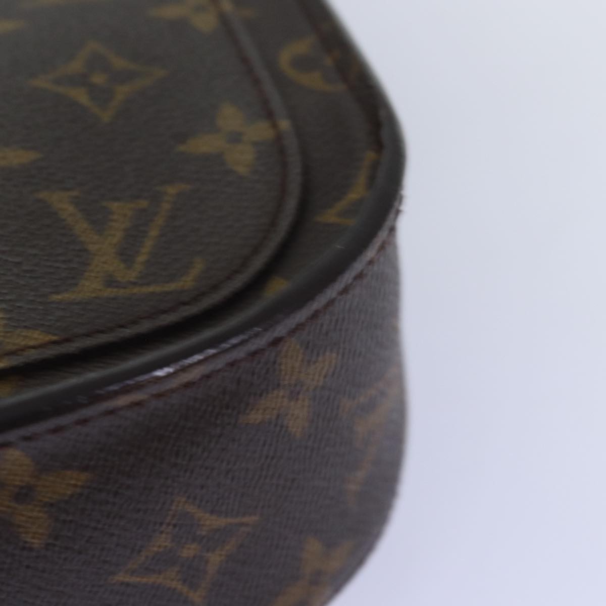 LOUIS VUITTON Monogram Saint Cloud GM Shoulder Bag M51242 LV Auth yk12791