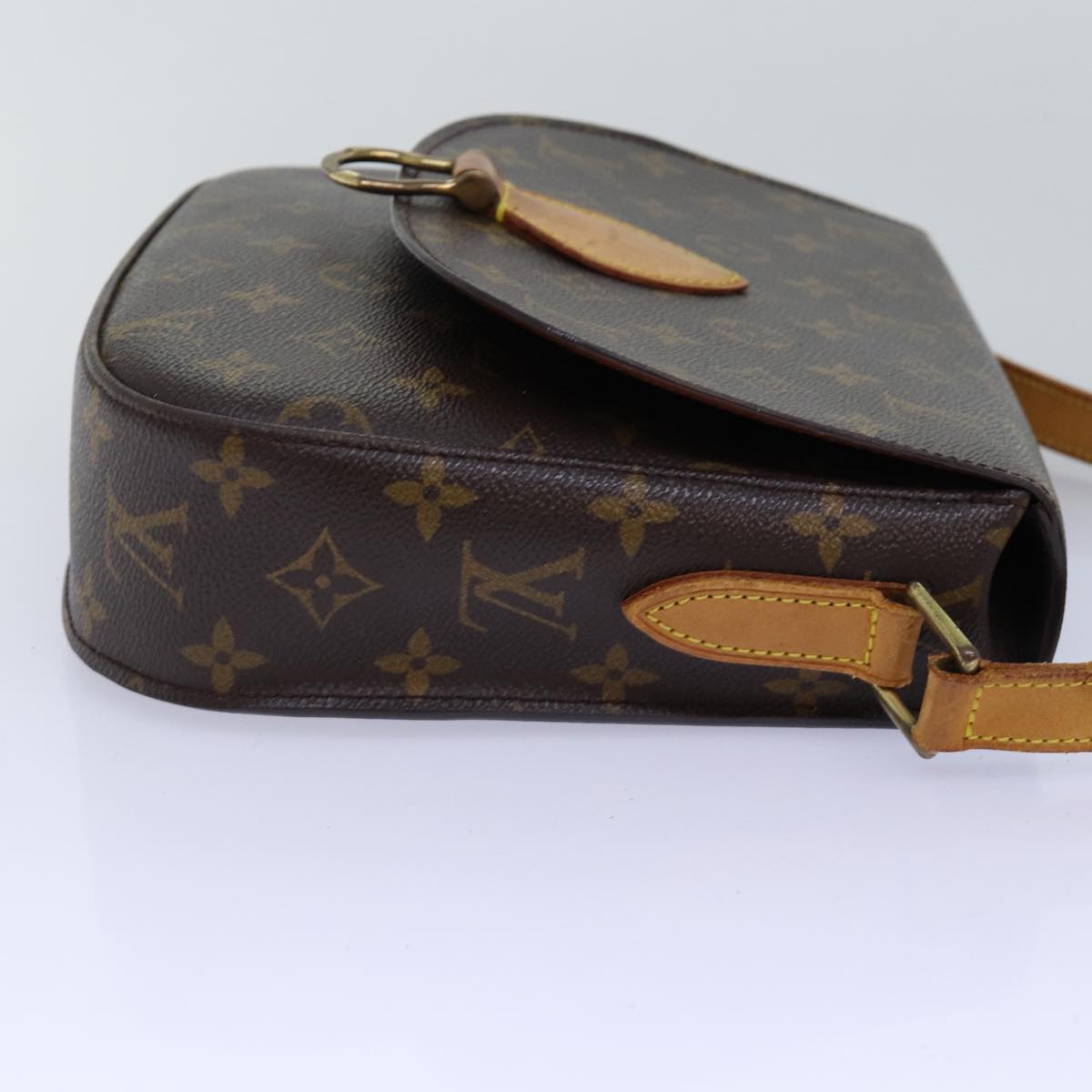 LOUIS VUITTON Monogram Saint Cloud GM Shoulder Bag M51242 LV Auth yk12791