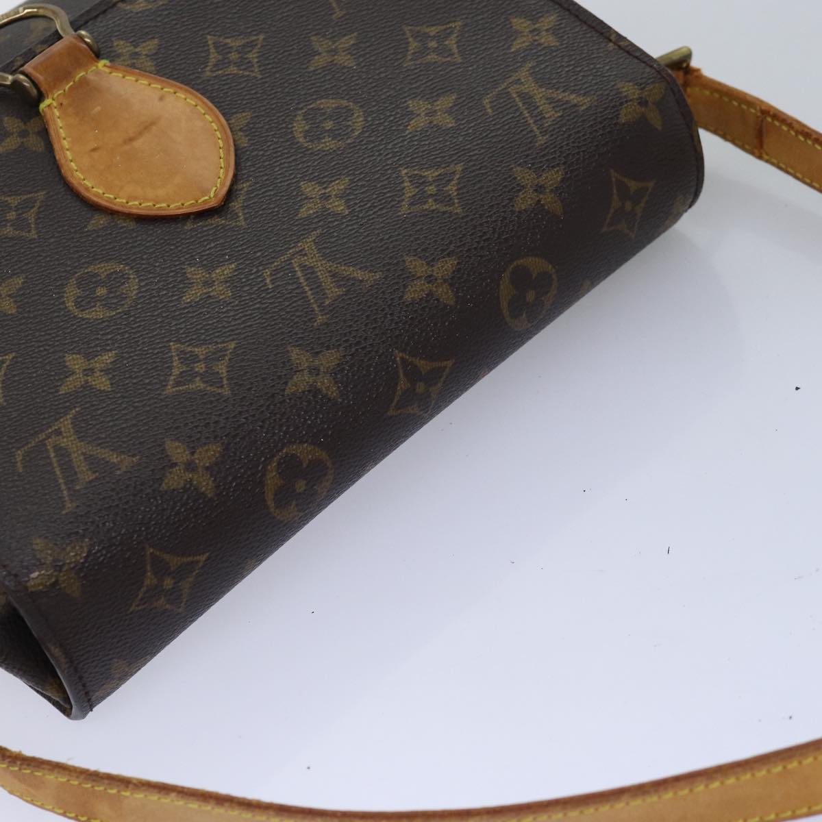 LOUIS VUITTON Monogram Saint Cloud GM Shoulder Bag M51242 LV Auth yk12791