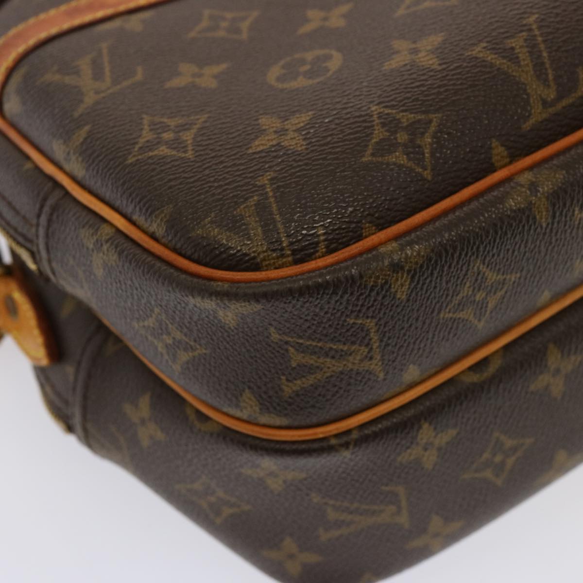 LOUIS VUITTON Monogram Reporter PM Shoulder Bag M45254 LV Auth yk12833