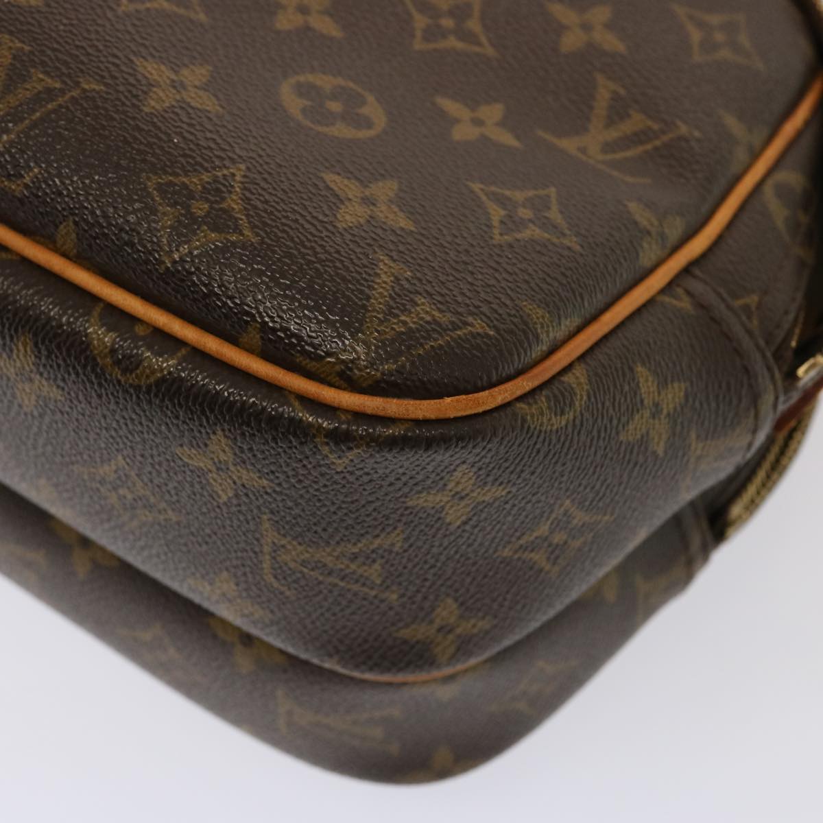 LOUIS VUITTON Monogram Reporter PM Shoulder Bag M45254 LV Auth yk12833