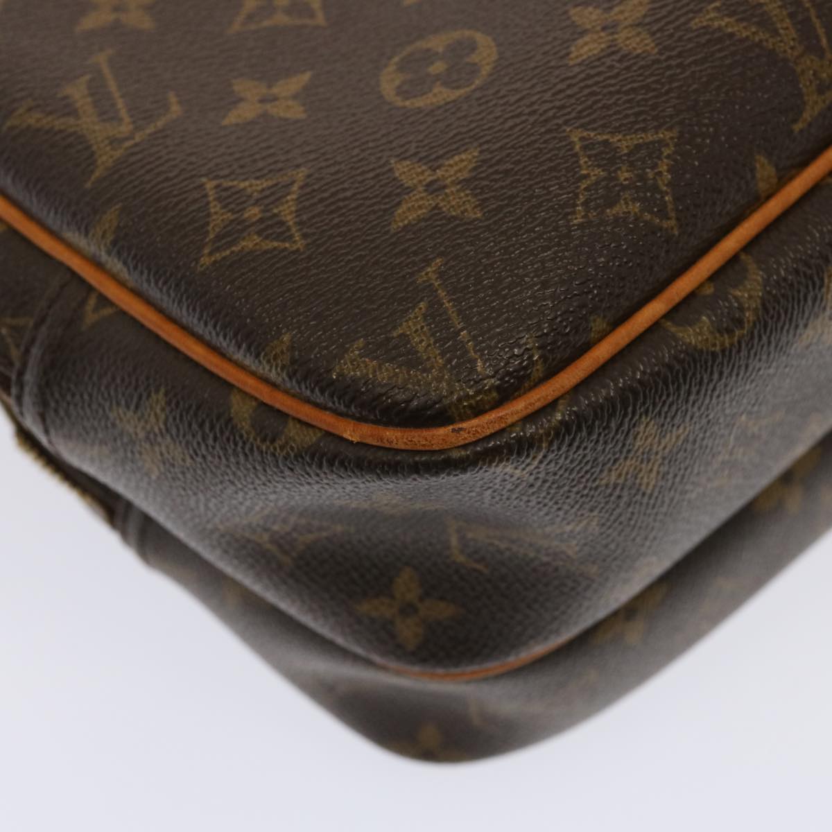 LOUIS VUITTON Monogram Reporter PM Shoulder Bag M45254 LV Auth yk12833