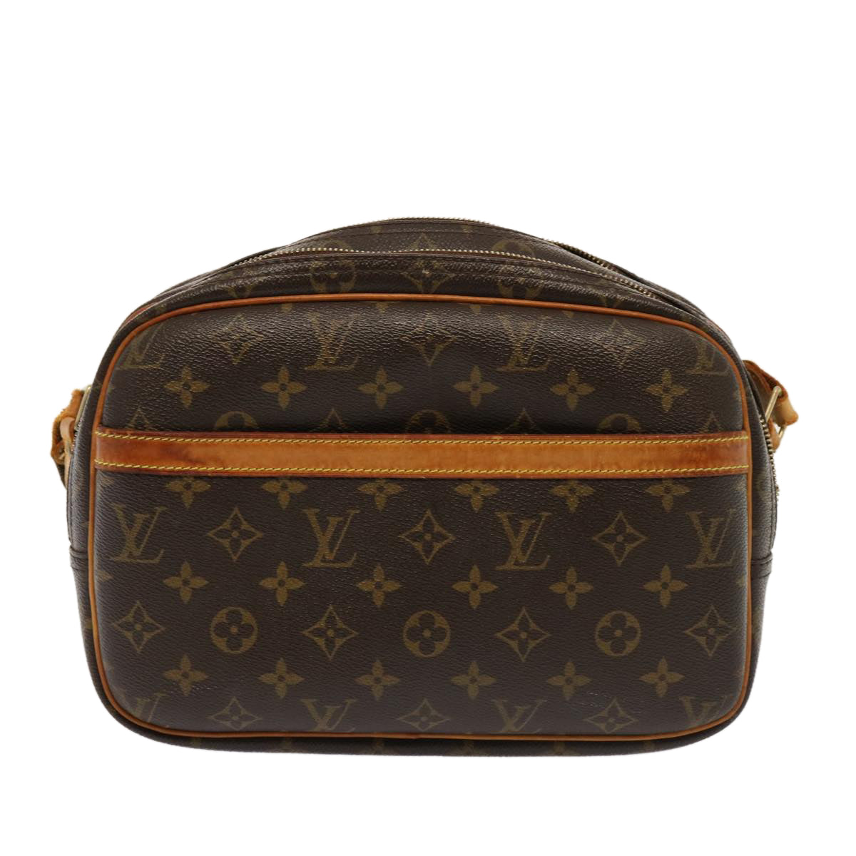 LOUIS VUITTON Monogram Reporter PM Shoulder Bag M45254 LV Auth yk12833