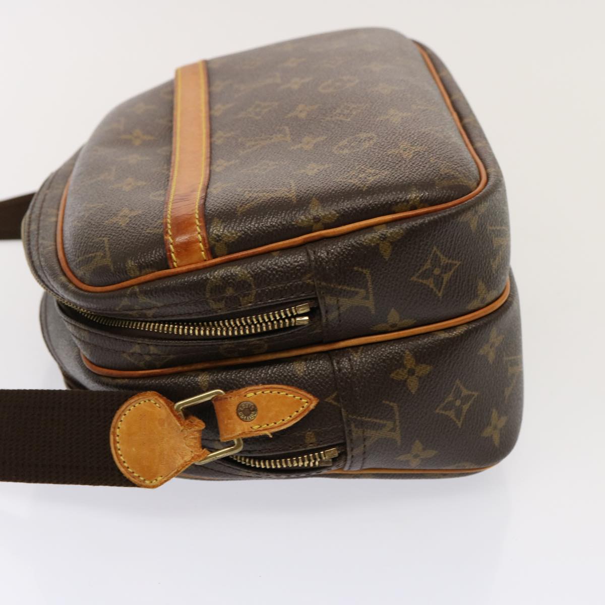 LOUIS VUITTON Monogram Reporter PM Shoulder Bag M45254 LV Auth yk12833