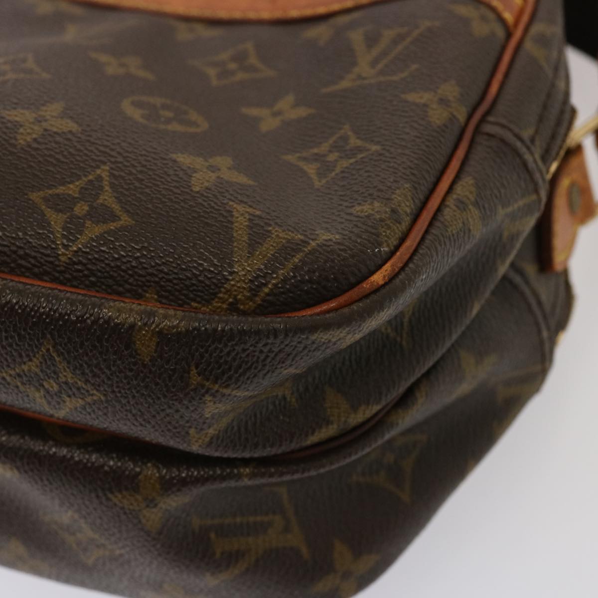 LOUIS VUITTON Monogram Reporter PM Shoulder Bag M45254 LV Auth yk12834