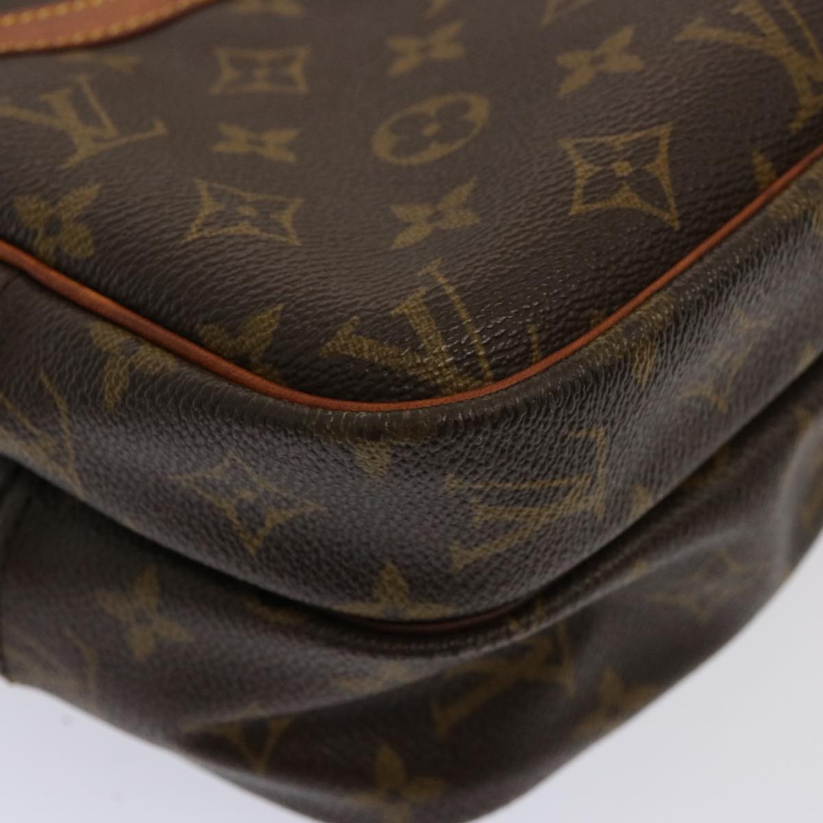 LOUIS VUITTON Monogram Reporter PM Shoulder Bag M45254 LV Auth yk12834