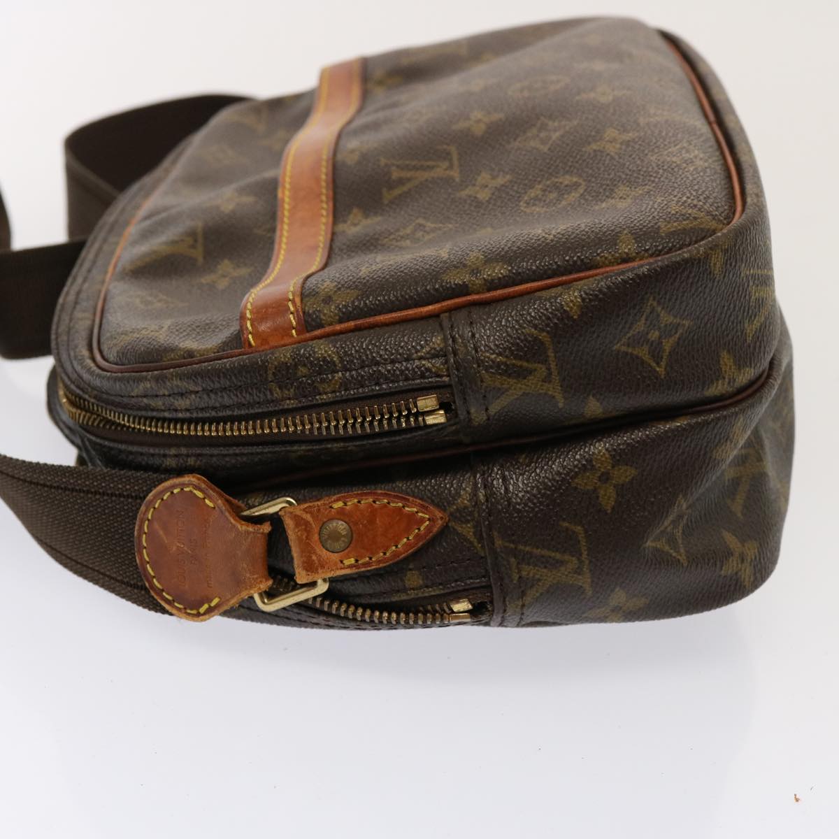 LOUIS VUITTON Monogram Reporter PM Shoulder Bag M45254 LV Auth yk12834