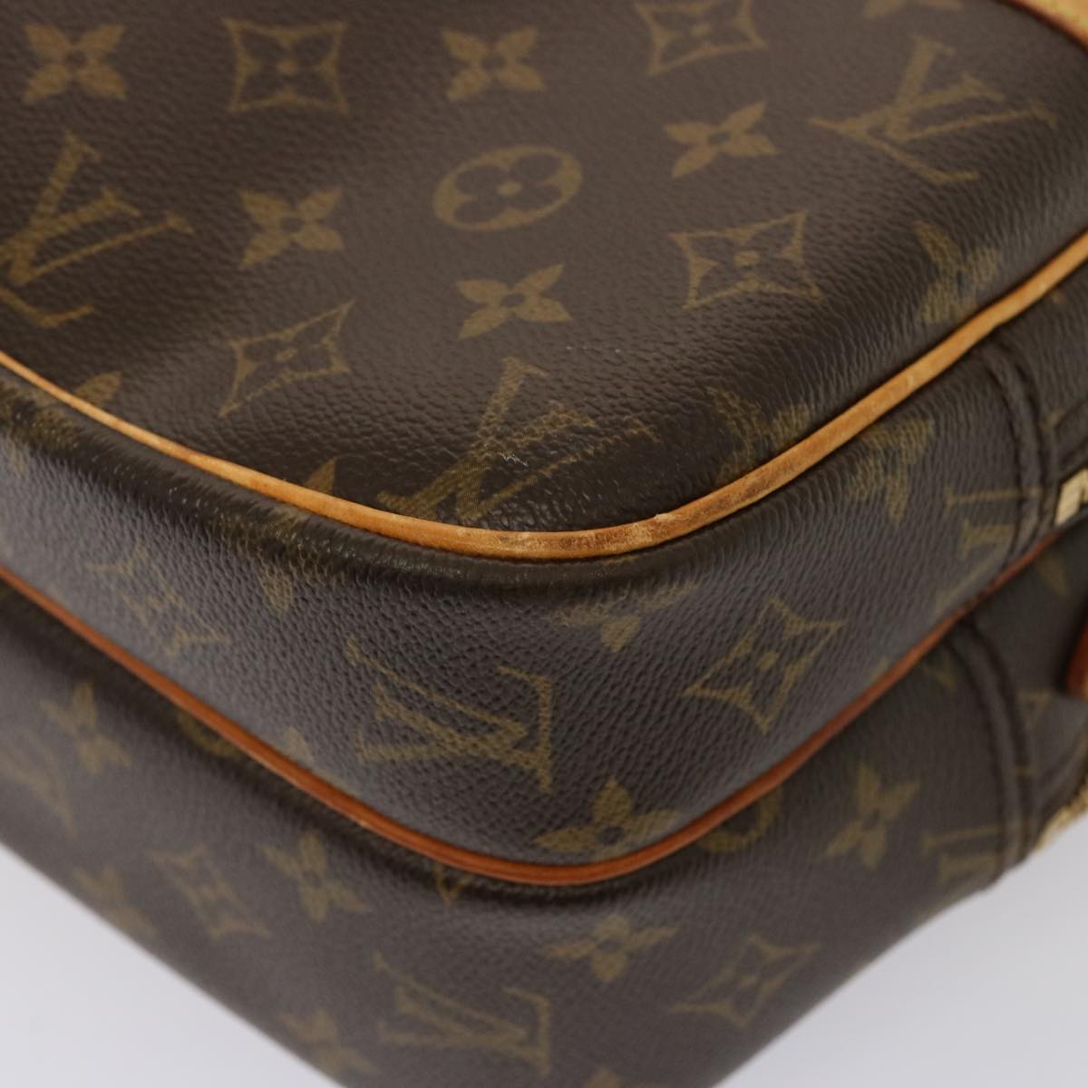 LOUIS VUITTON Monogram Reporter PM Shoulder Bag M45254 LV Auth yk12837