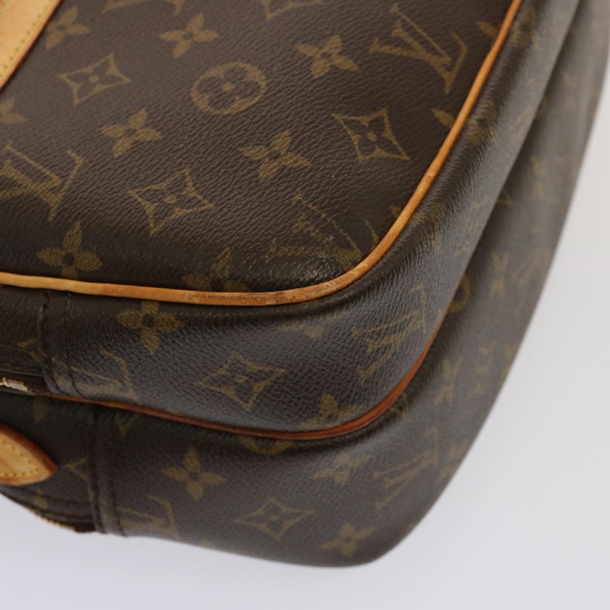 LOUIS VUITTON Monogram Reporter PM Shoulder Bag M45254 LV Auth yk12837