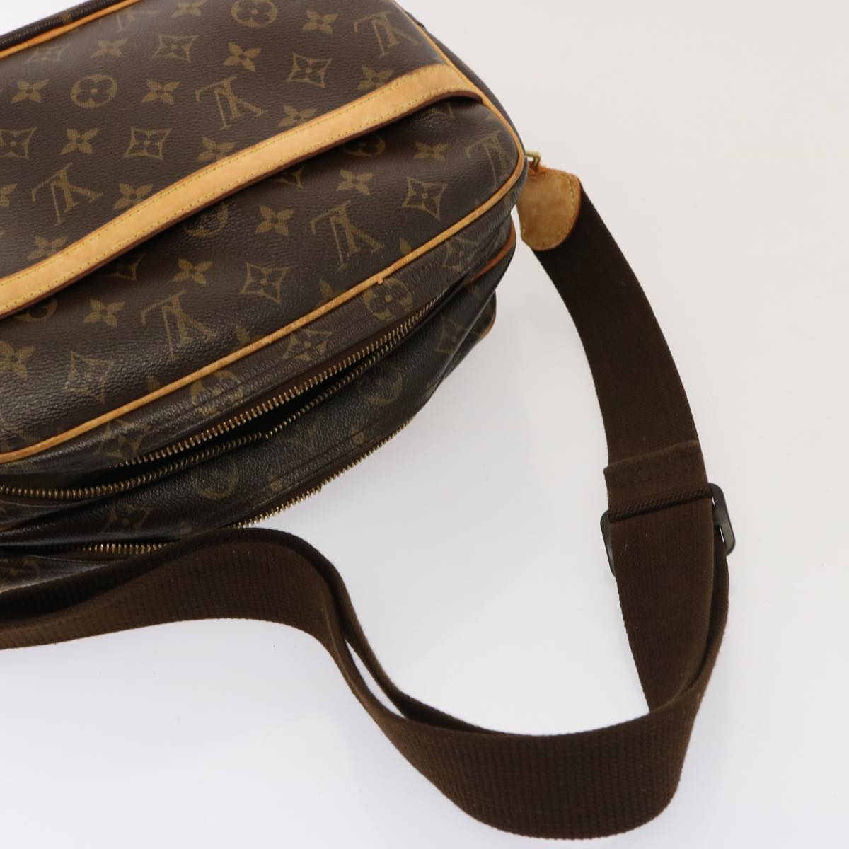 LOUIS VUITTON Monogram Reporter PM Shoulder Bag M45254 LV Auth yk12837