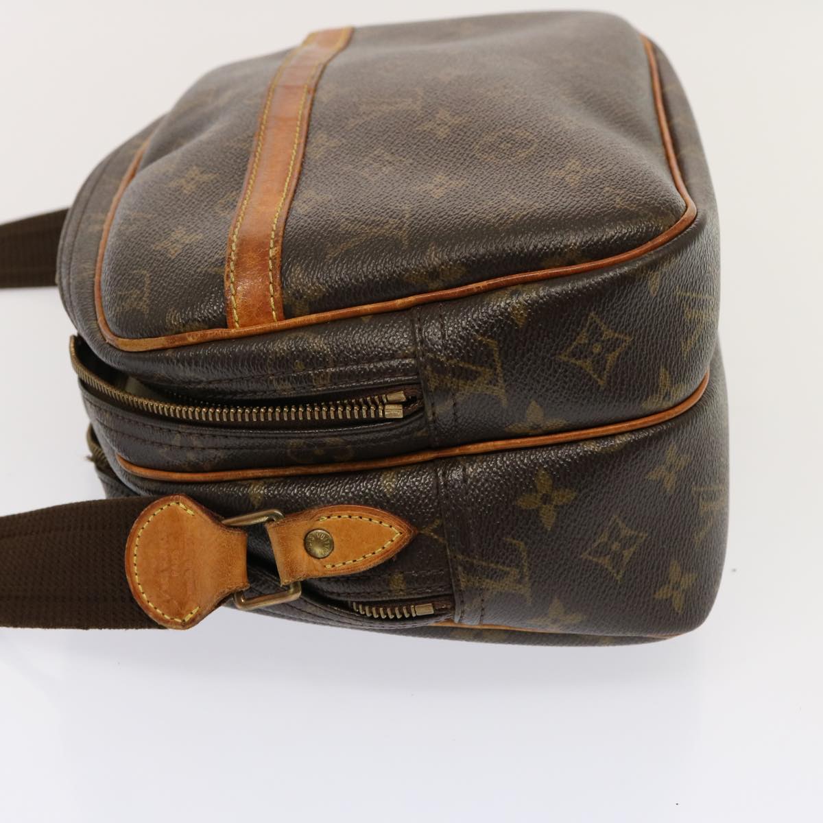 LOUIS VUITTON Monogram Reporter PM Shoulder Bag M45254 LV Auth yk12838