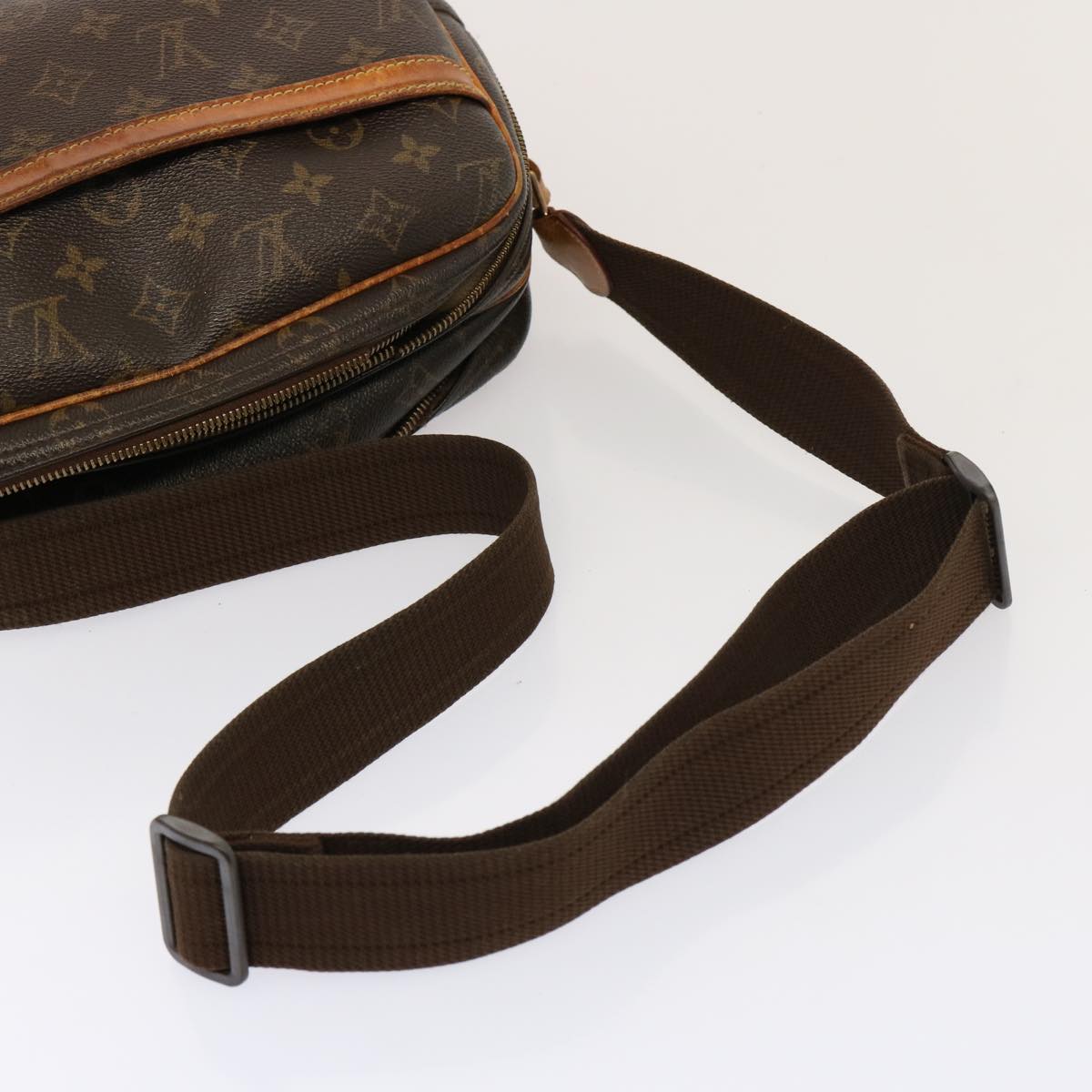 LOUIS VUITTON Monogram Reporter PM Shoulder Bag M45254 LV Auth yk12838