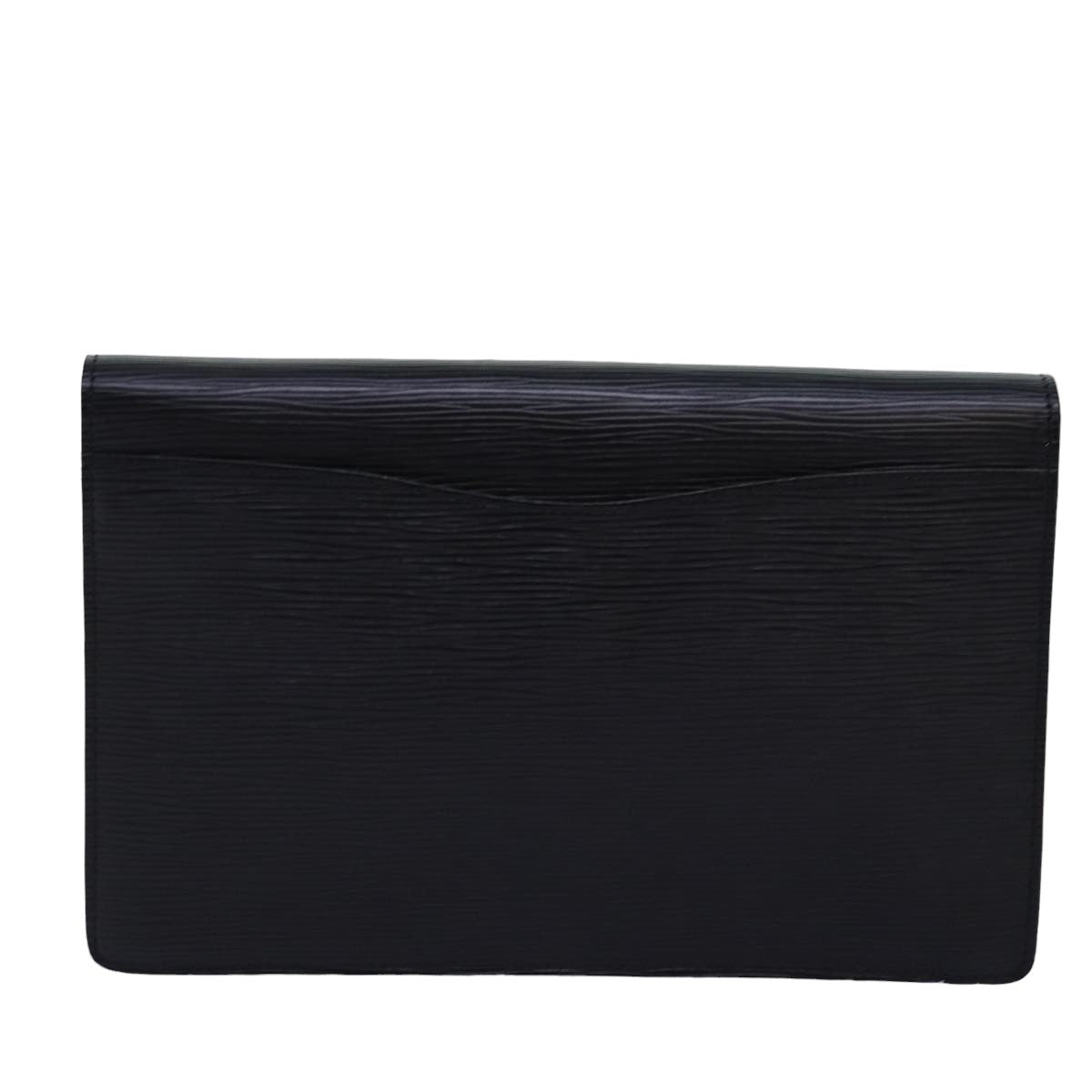 LOUIS VUITTON Epi Montaigne 27 Clutch Bag Black M52652 LV Auth yk12841 - 0