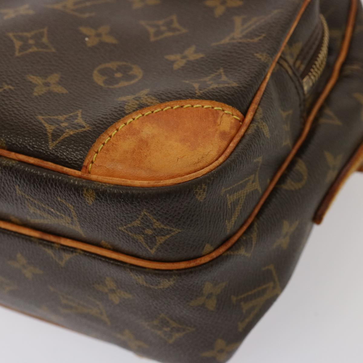 LOUIS VUITTON Monogram Nile Shoulder Bag M45244 LV Auth yk12845