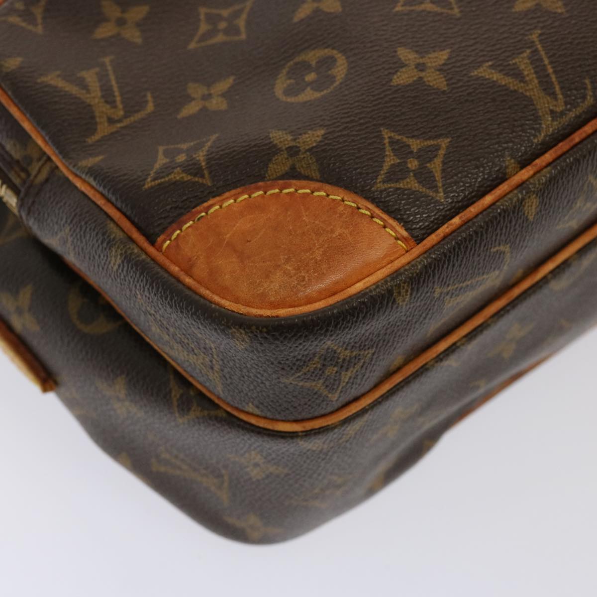 LOUIS VUITTON Monogram Nile Shoulder Bag M45244 LV Auth yk12845