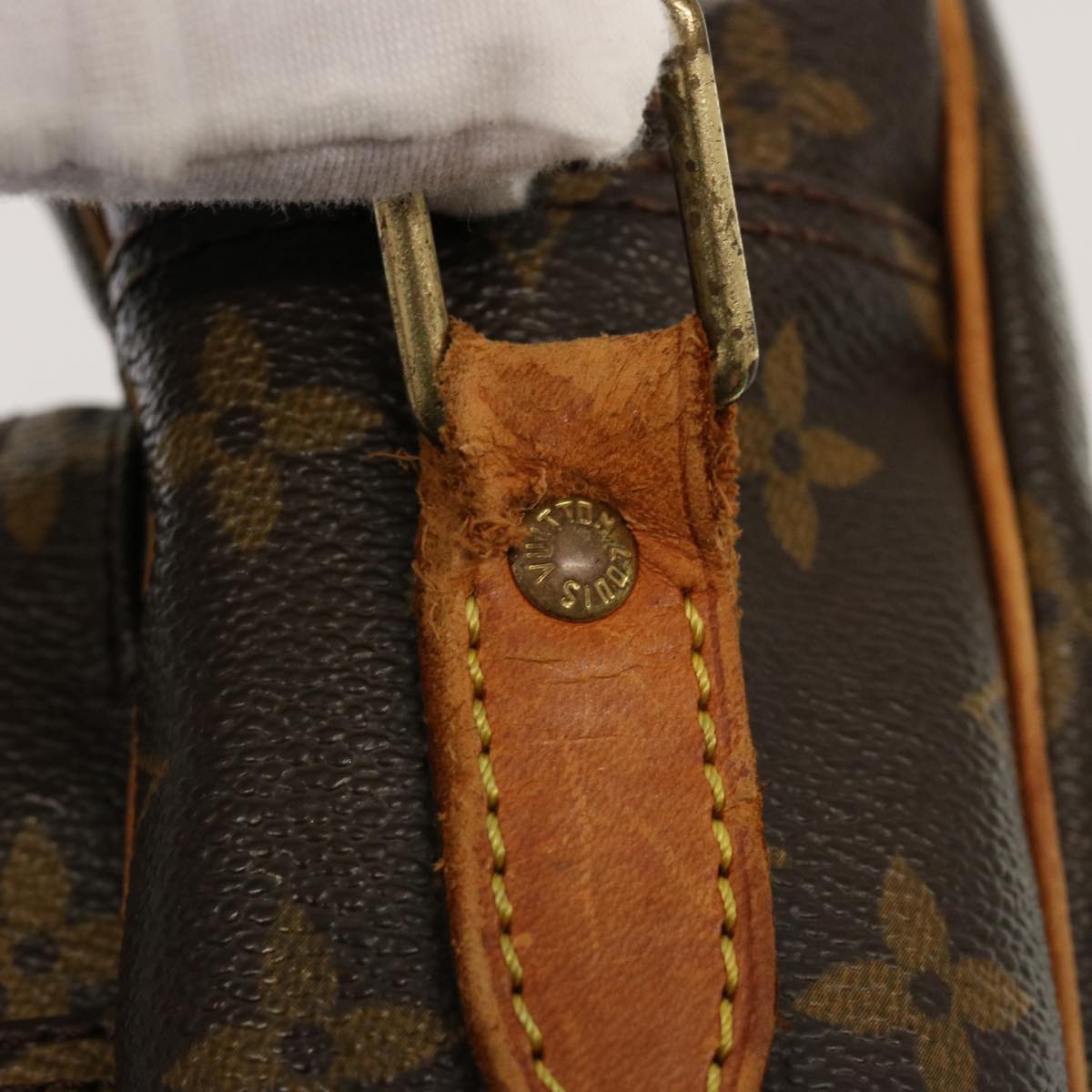 LOUIS VUITTON Monogram Nile Shoulder Bag M45244 LV Auth yk12845