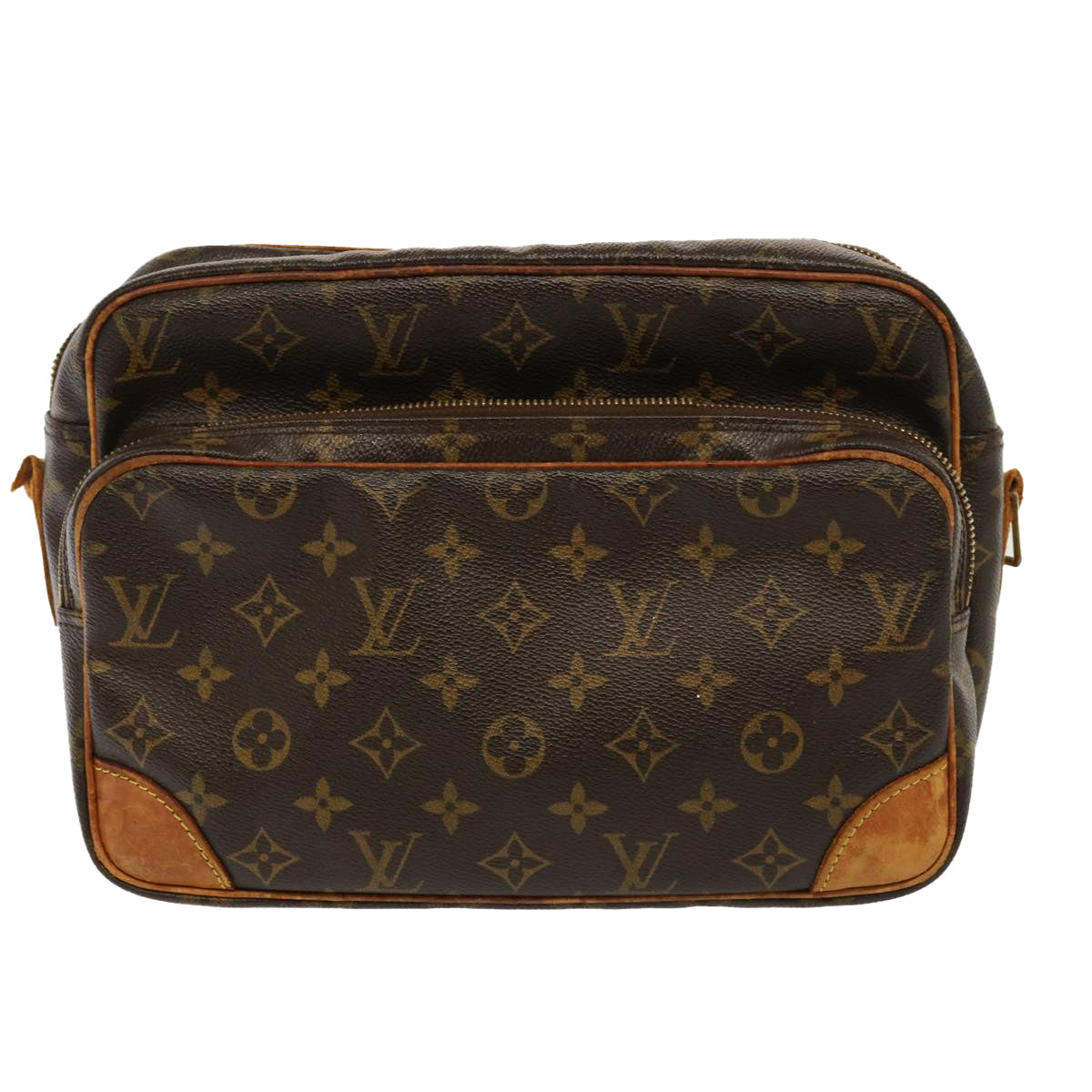 LOUIS VUITTON Monogram Nile Shoulder Bag M45244 LV Auth yk12845