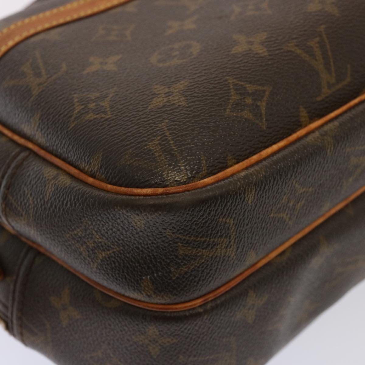 LOUIS VUITTON Monogram Reporter PM Shoulder Bag M45254 LV Auth yk12846