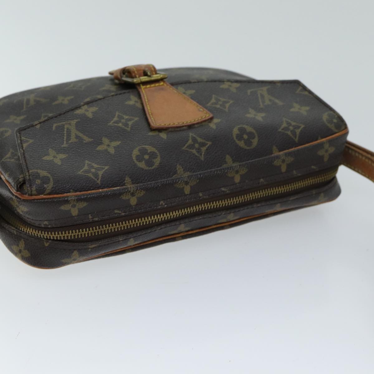 LOUIS VUITTON Monogram Jeune Fille GM Shoulder Bag M51225 LV Auth yk12854