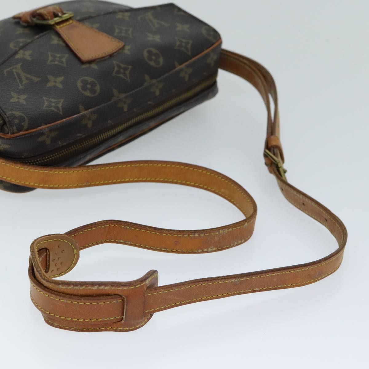 LOUIS VUITTON Monogram Jeune Fille GM Shoulder Bag M51225 LV Auth yk12854