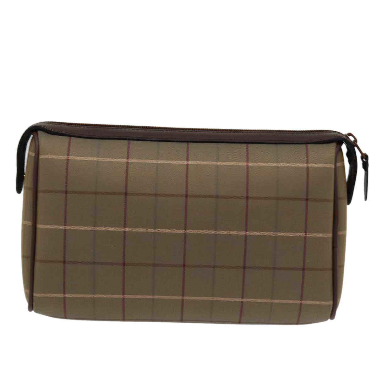 Burberrys Nova Check Clutch Bag Canvas Beige Auth yk12906 - 0