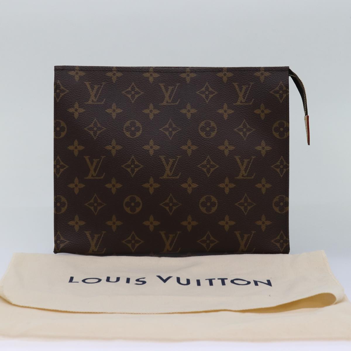 LOUIS VUITTON Monogram Poche Toilette 26 Pouch M47542 LV Auth yk12943A